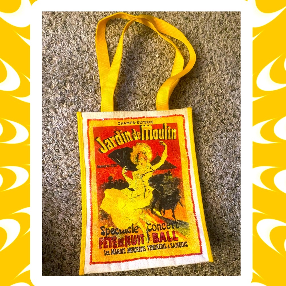 Champs-Elysees Jardin de Moulin Canvas Tote